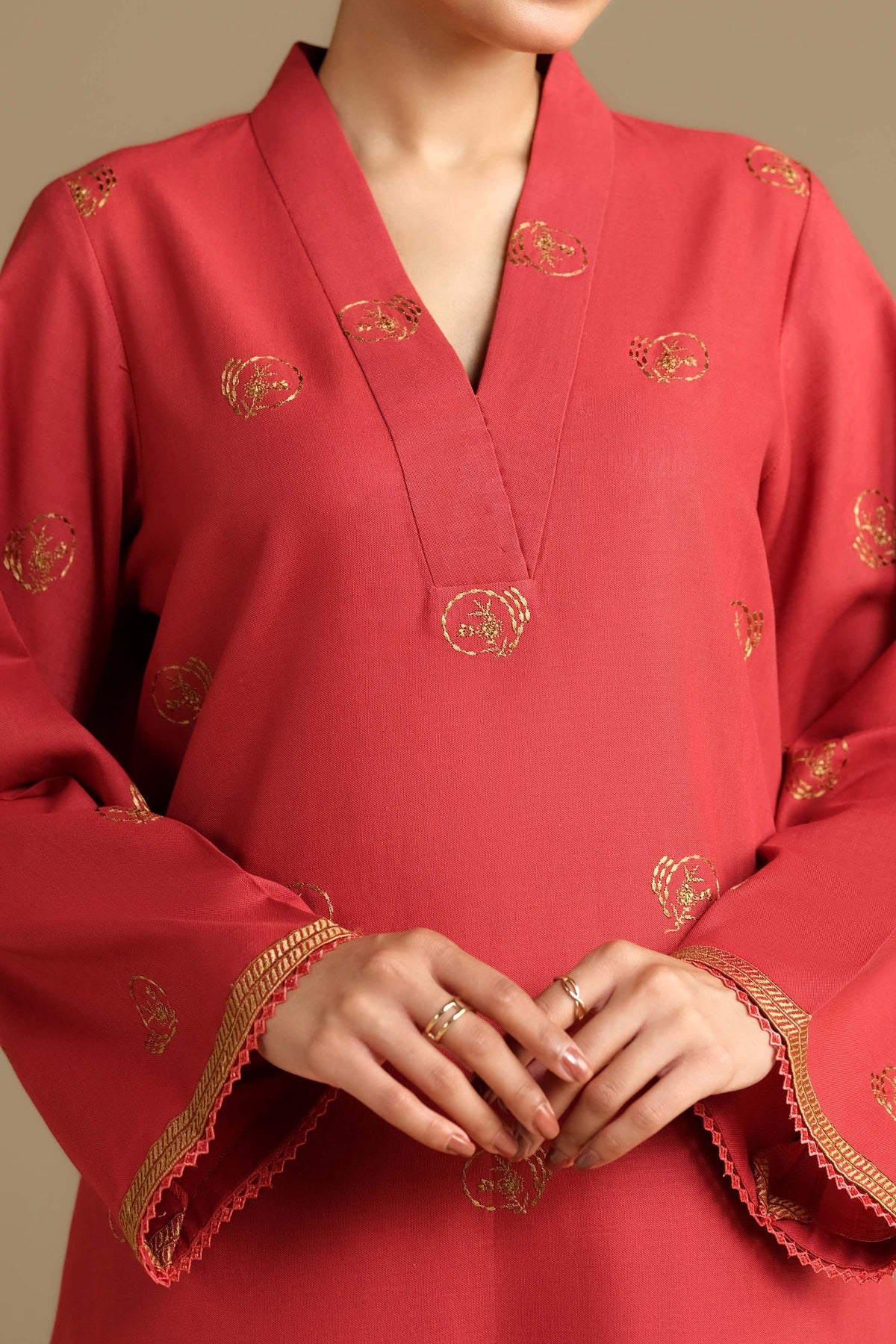 KHADDAR | EMBROIDERED