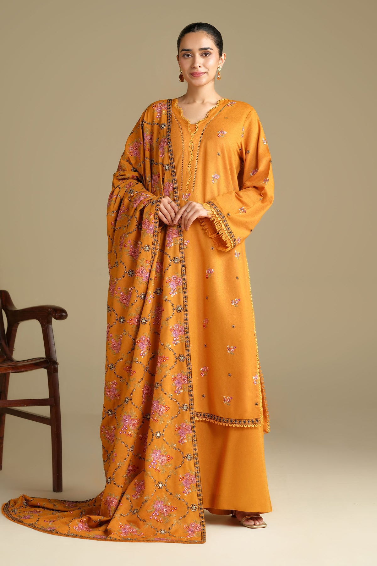 VISCOSE KARANDI | EMBROIDERED