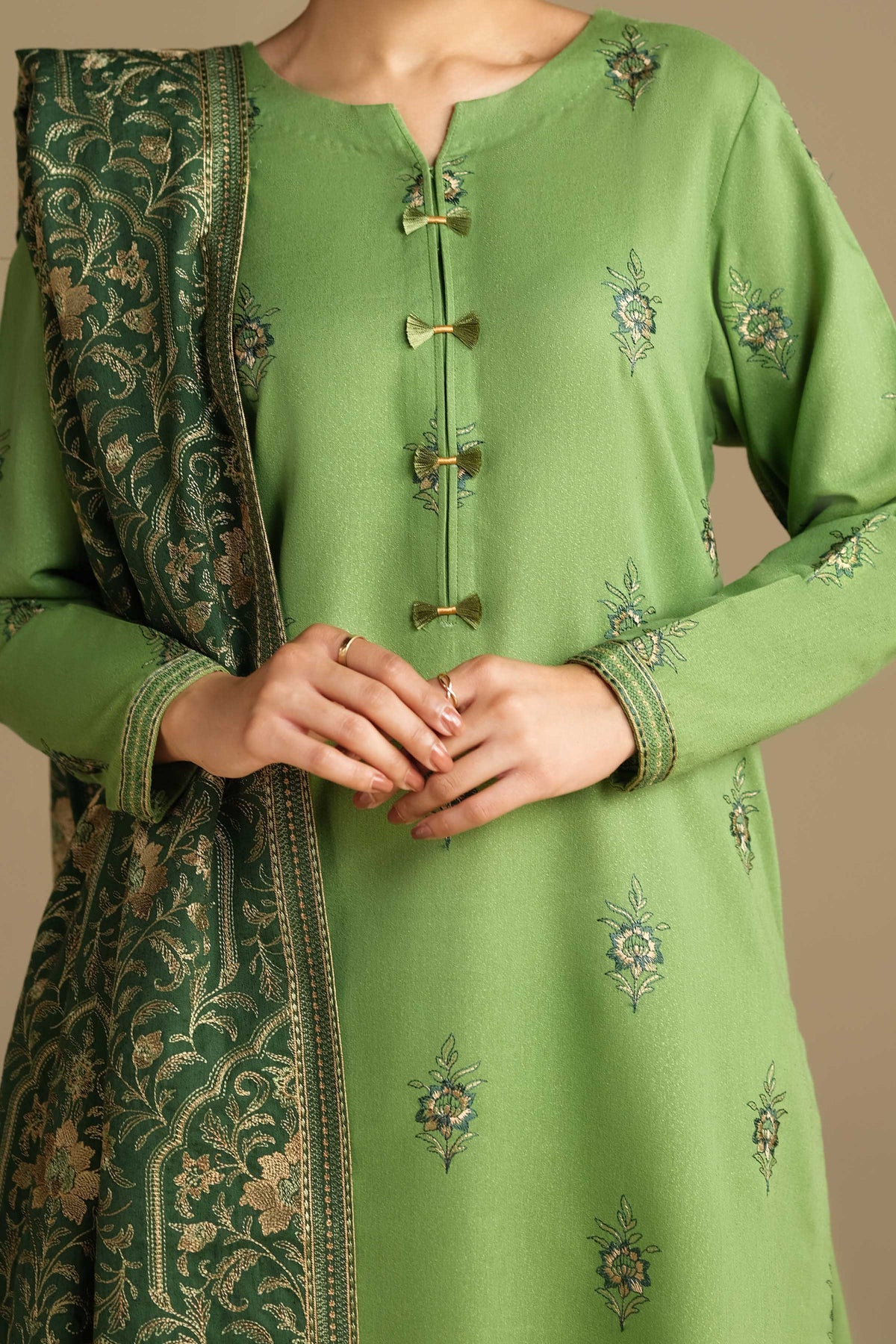 VISCOSE KARANDI | EMBROIDERED