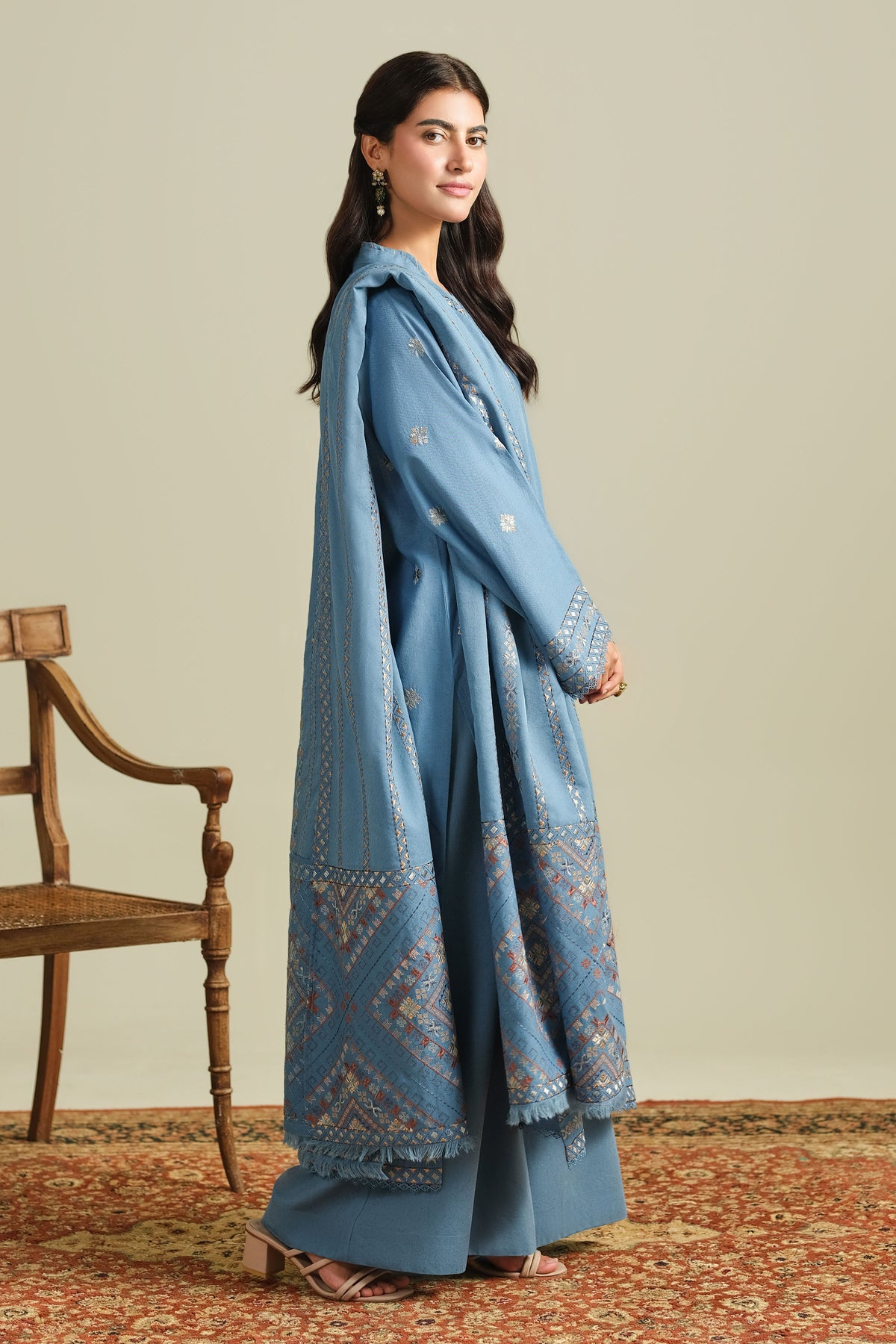 VISCOSE KARANDI | EMBROIDERED