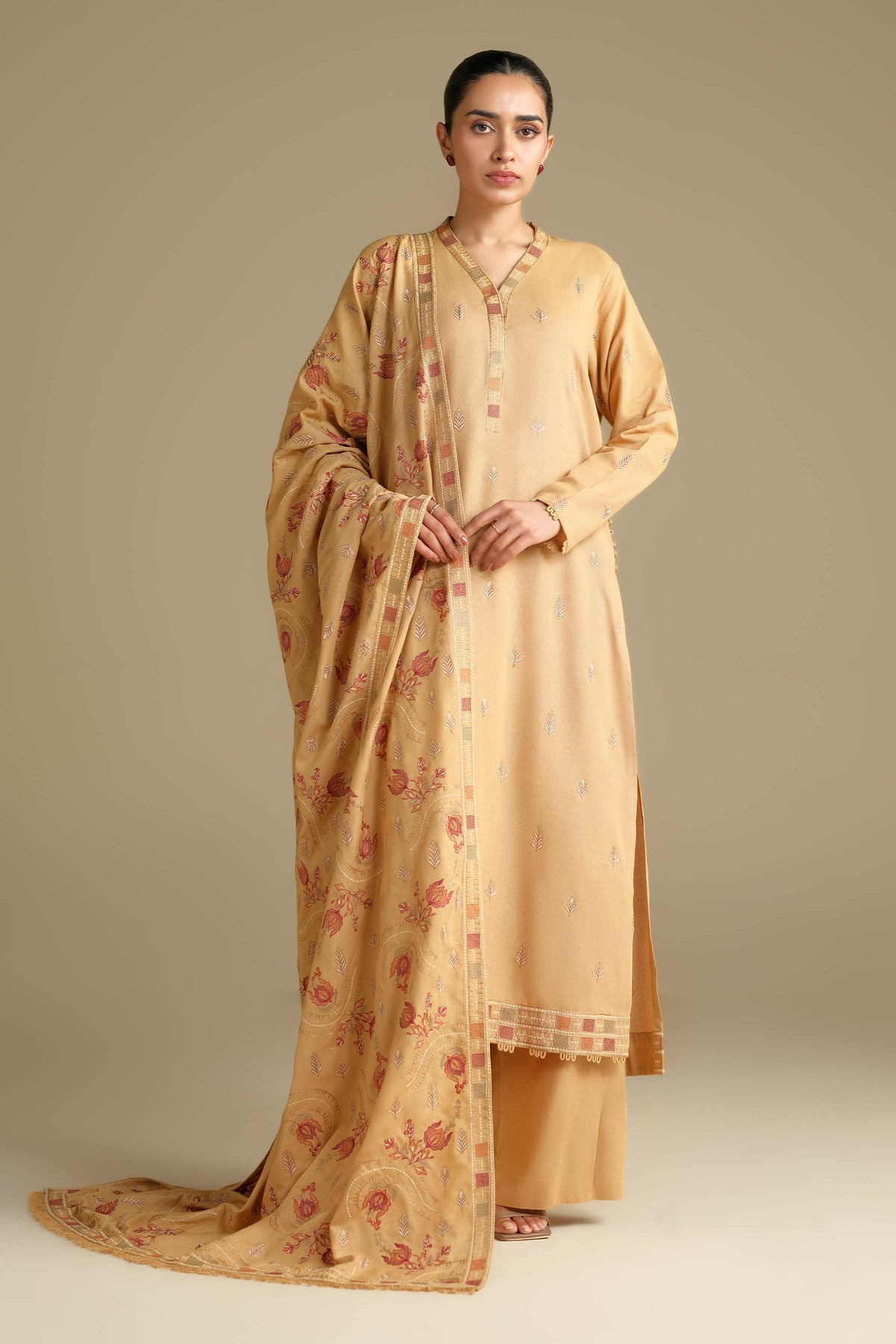 VISCOSE KARANDI | EMBROIDERED