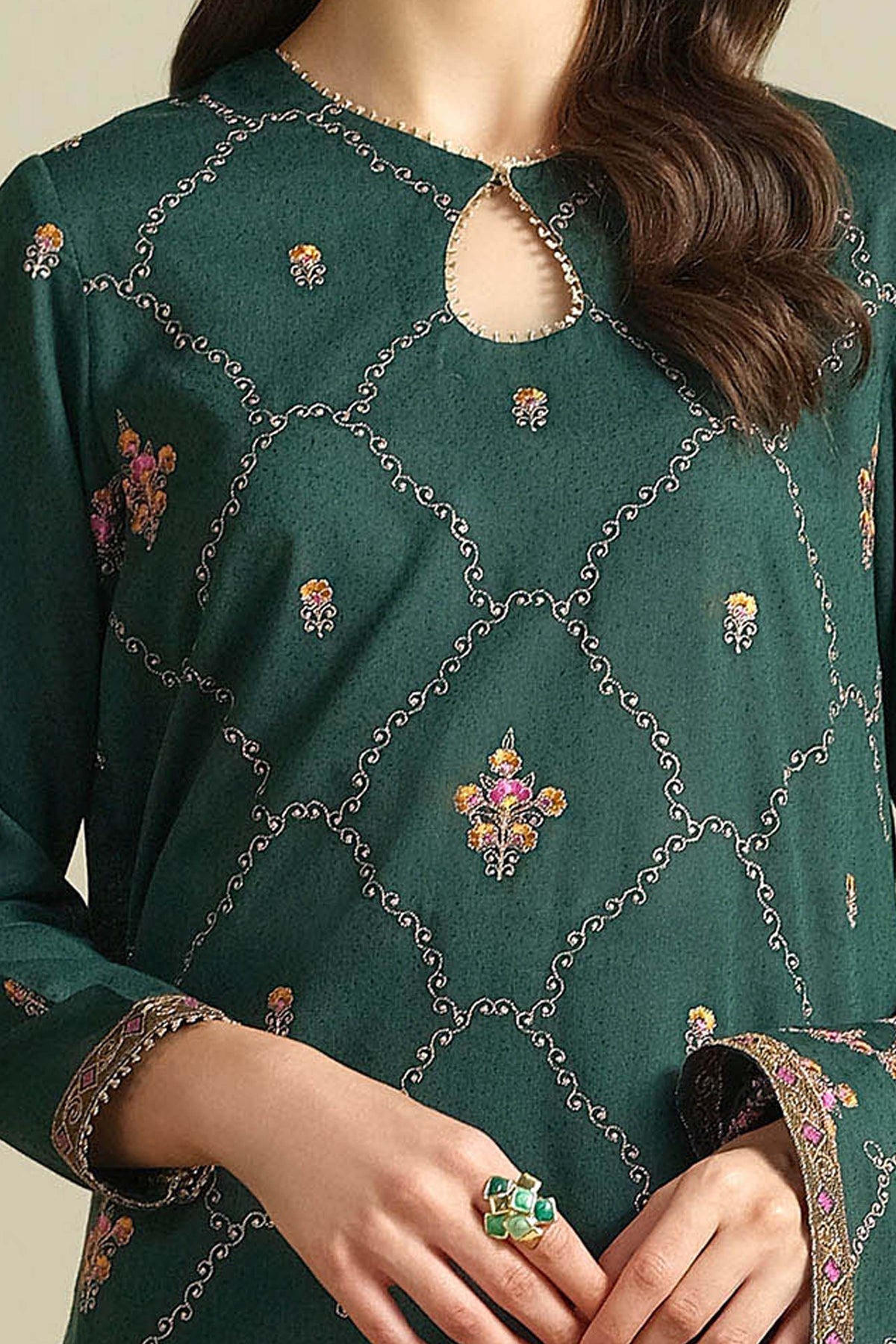 VISCOSE KARANDI | EMBROIDERED