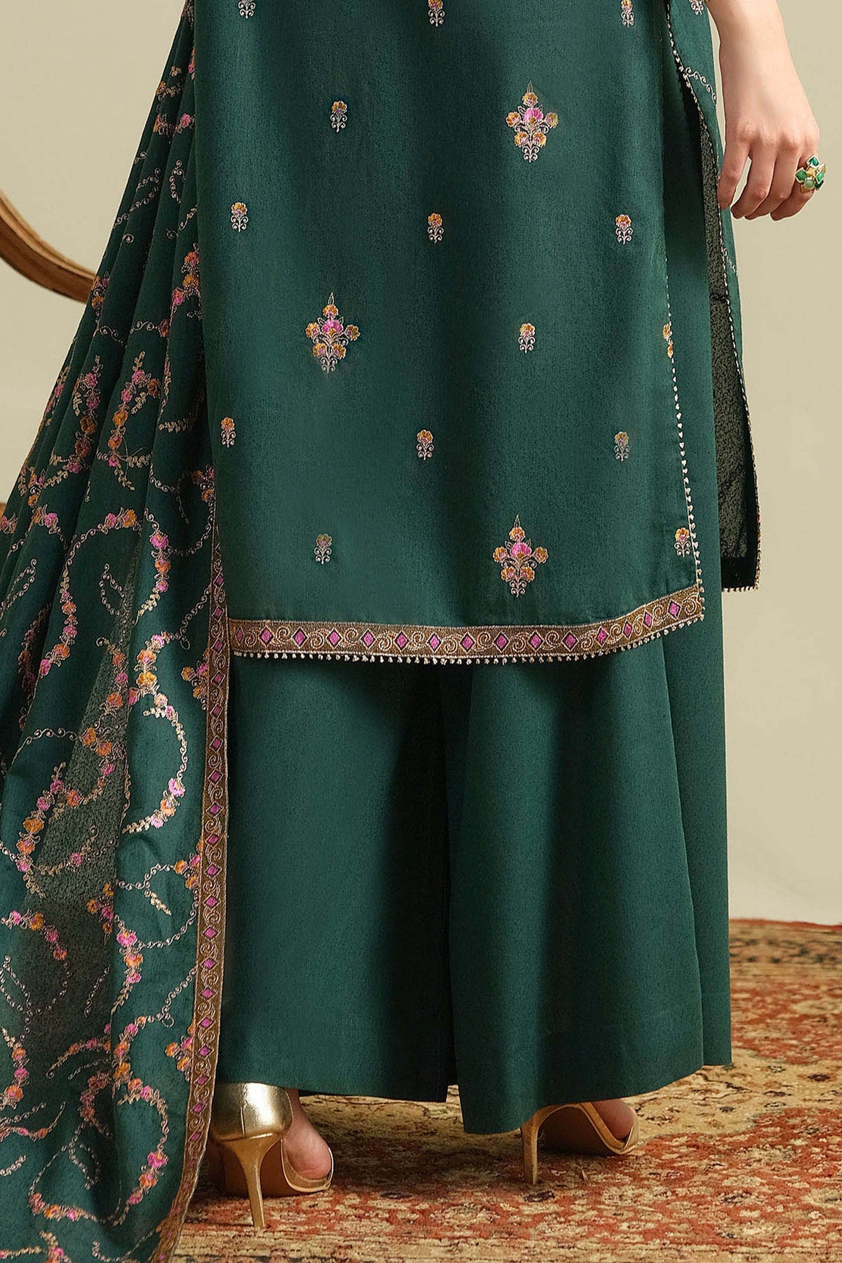 VISCOSE KARANDI | EMBROIDERED