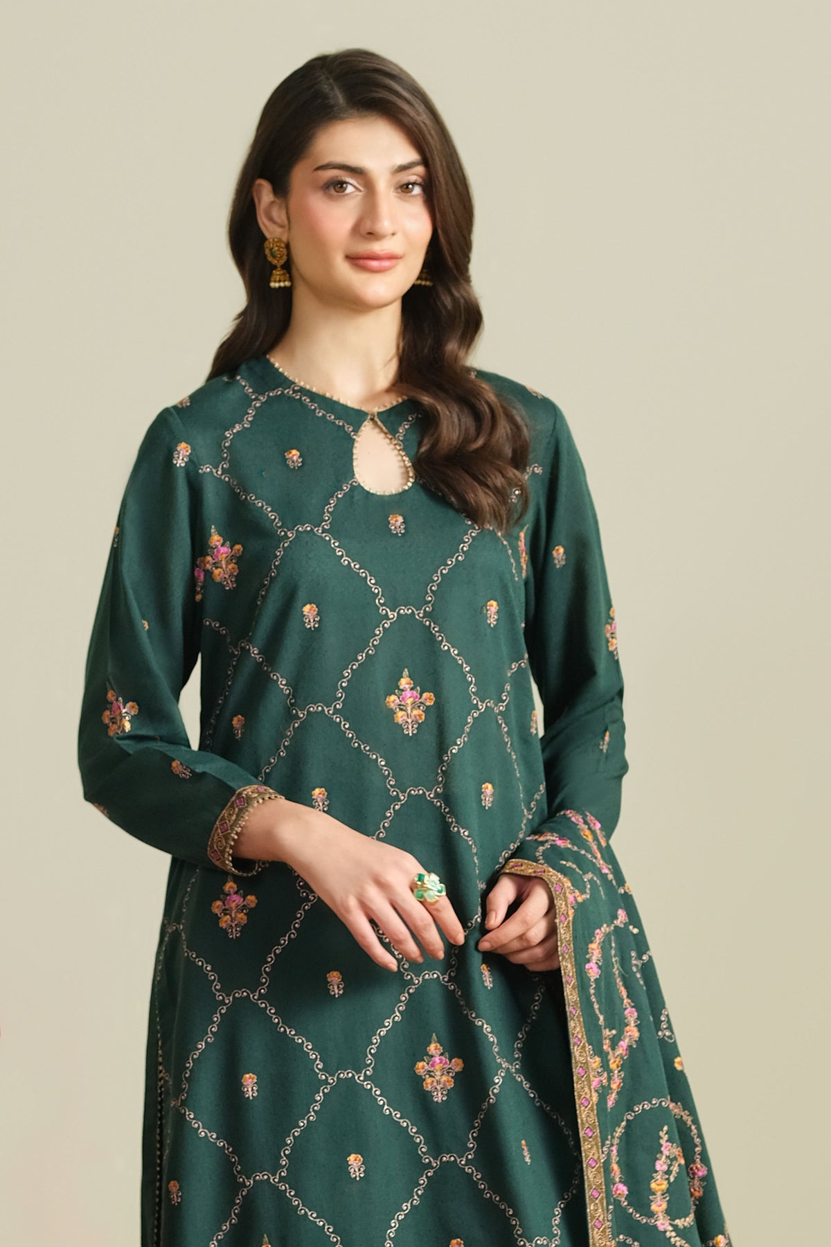 VISCOSE KARANDI | EMBROIDERED