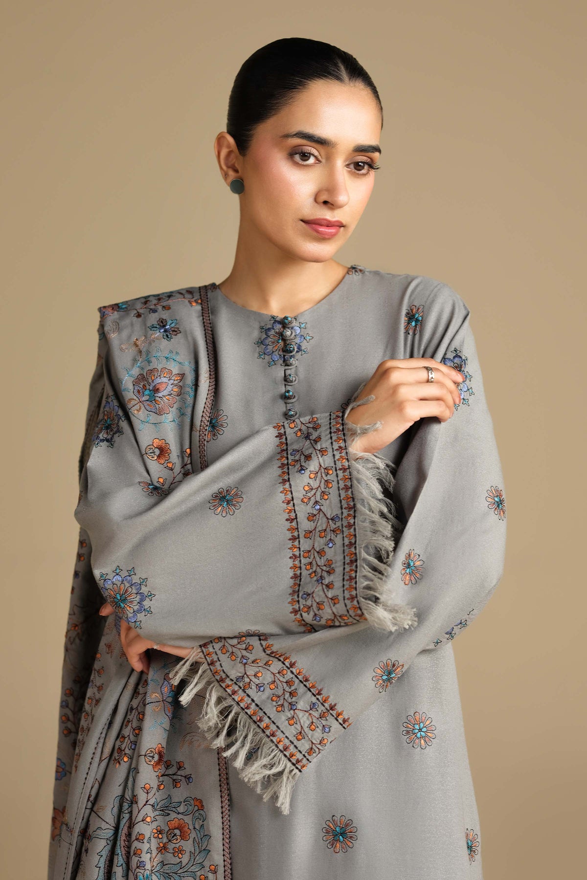 VISCOSE KARANDI | EMBROIDERED
