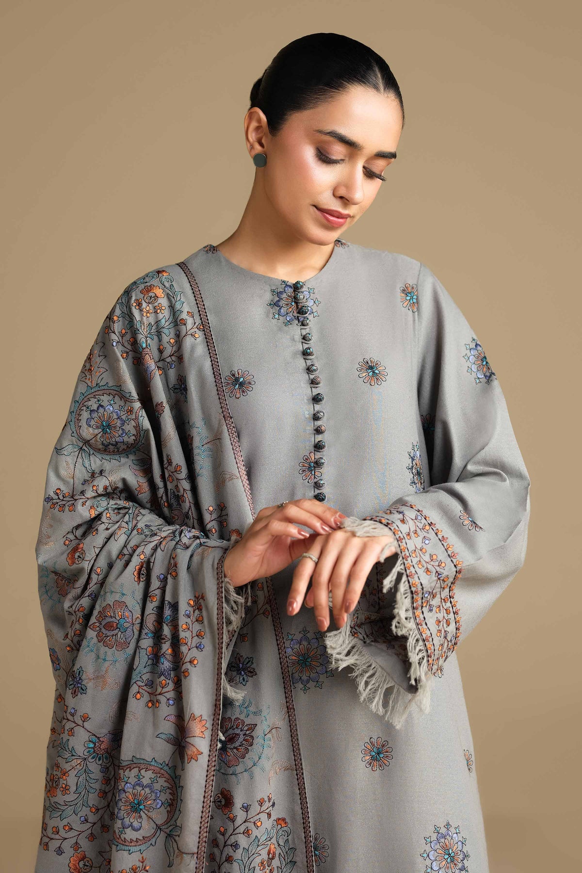 VISCOSE KARANDI | EMBROIDERED