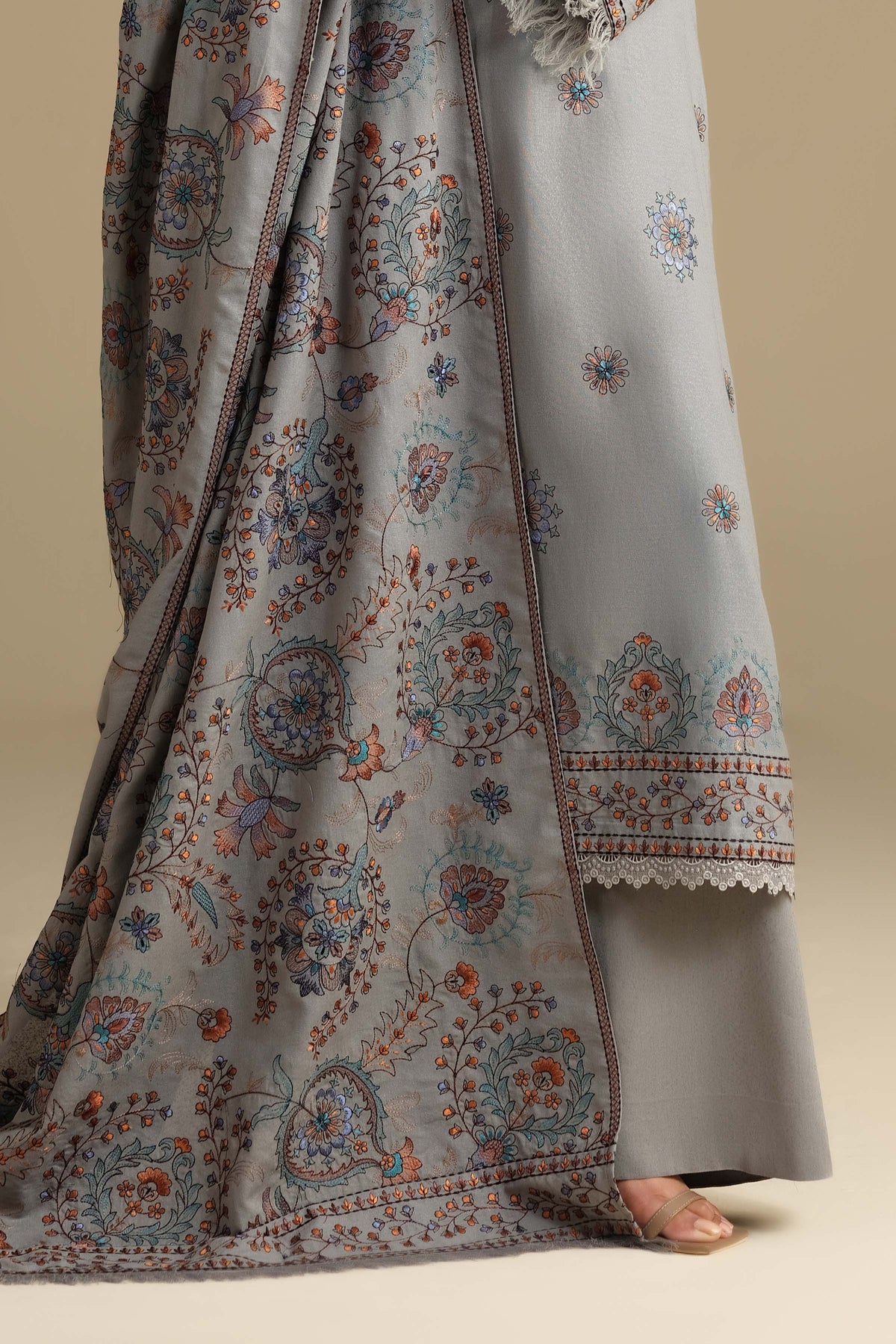 VISCOSE KARANDI | EMBROIDERED