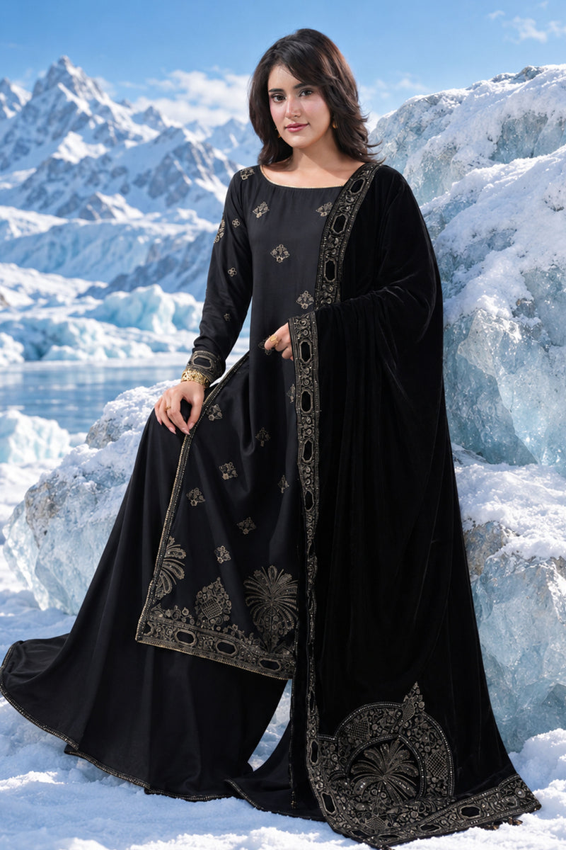RAW SILK | EMBROIDERED