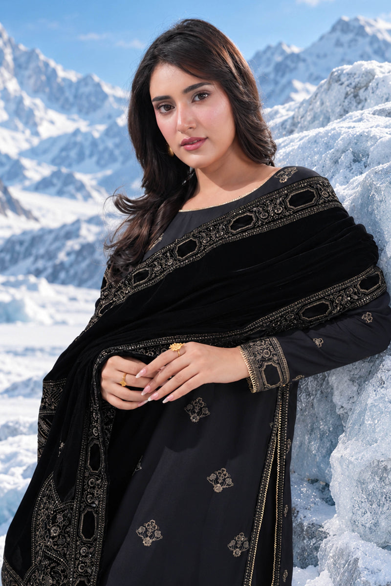RAW SILK | EMBROIDERED