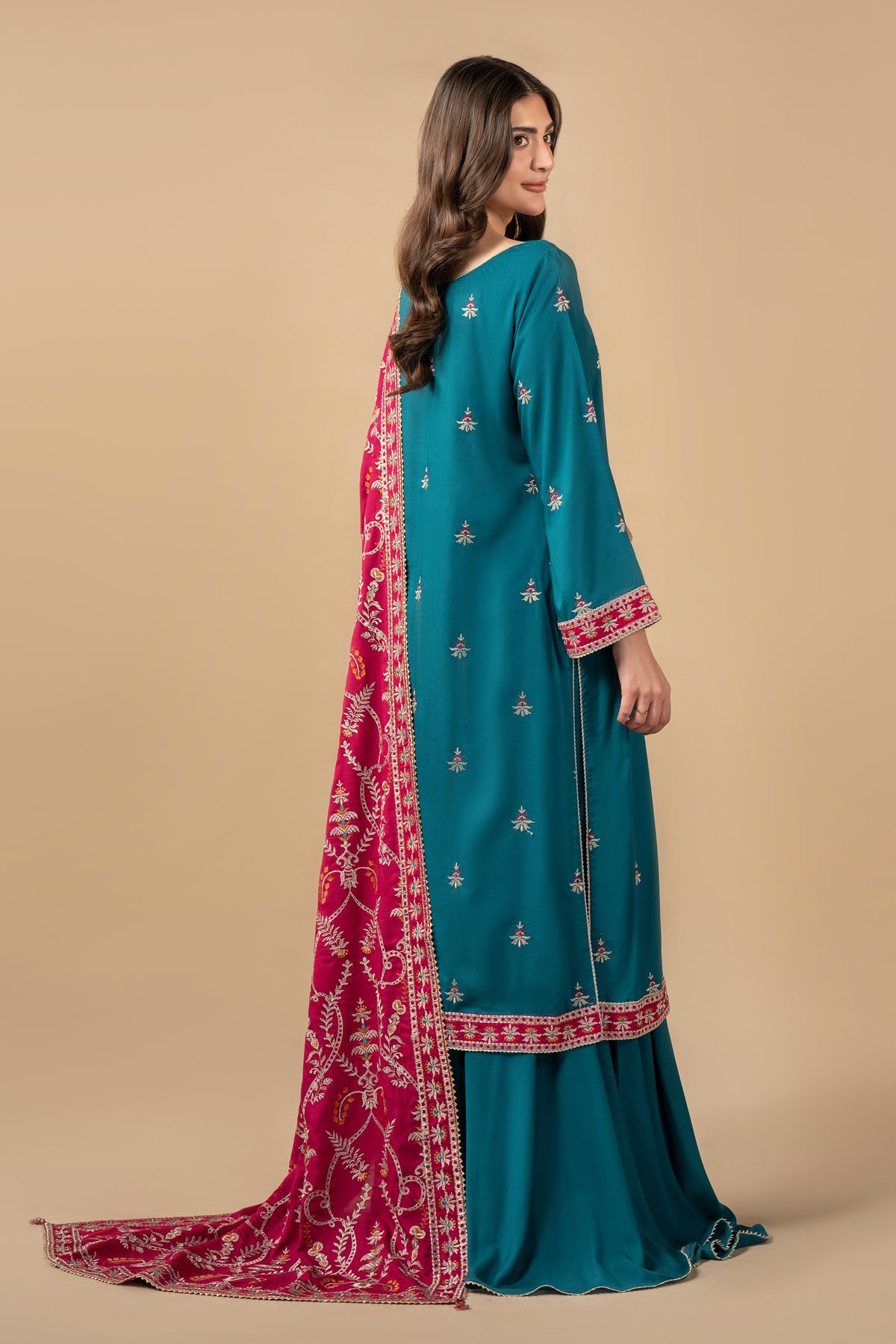 RAW SILK | EMBROIDERED