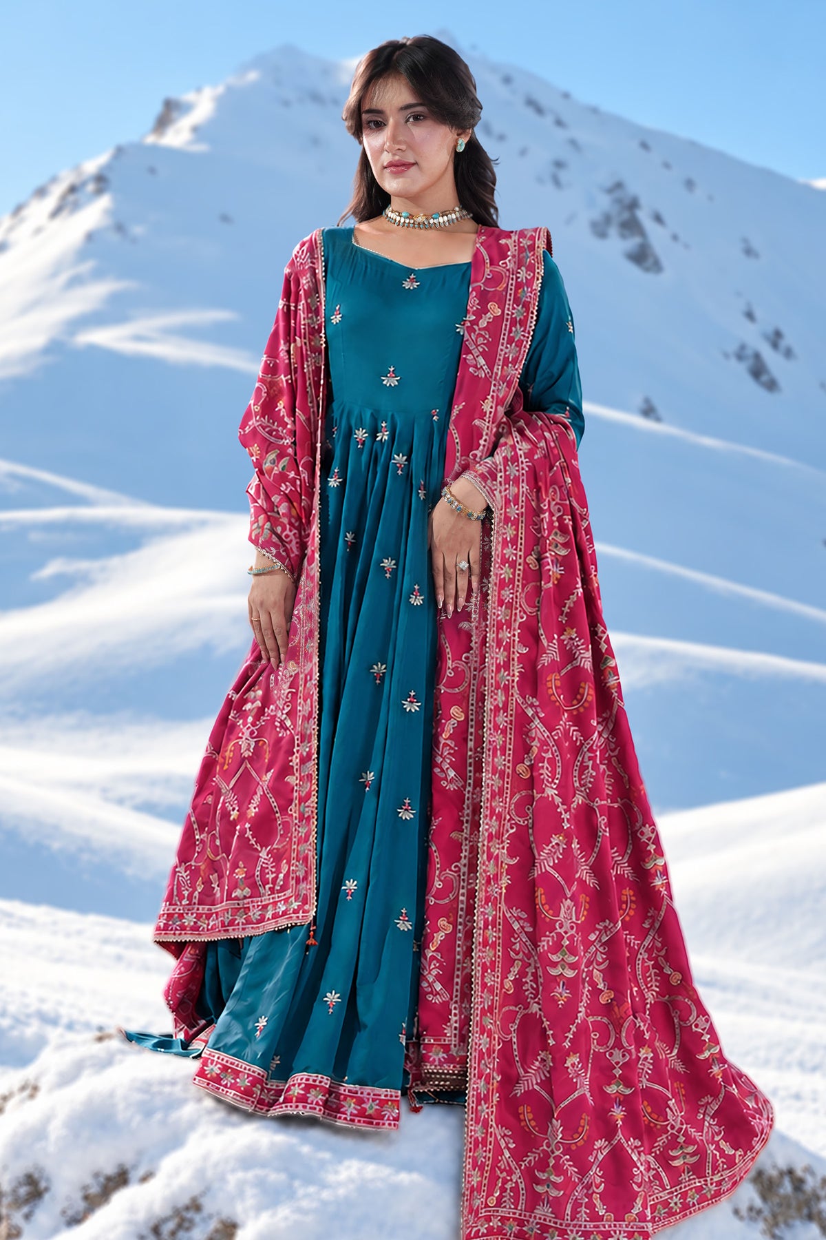 RAW SILK | EMBROIDERED