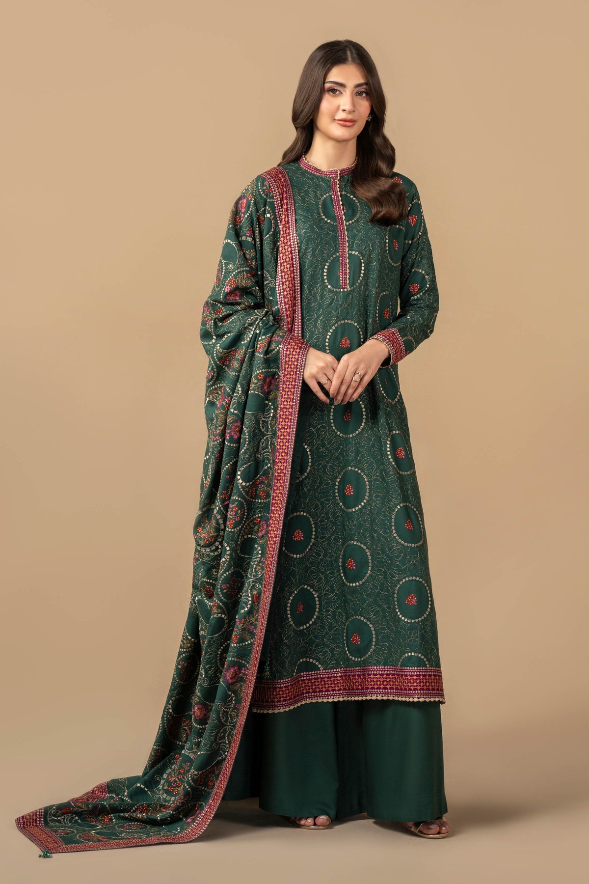 RAW SILK | EMBROIDERED