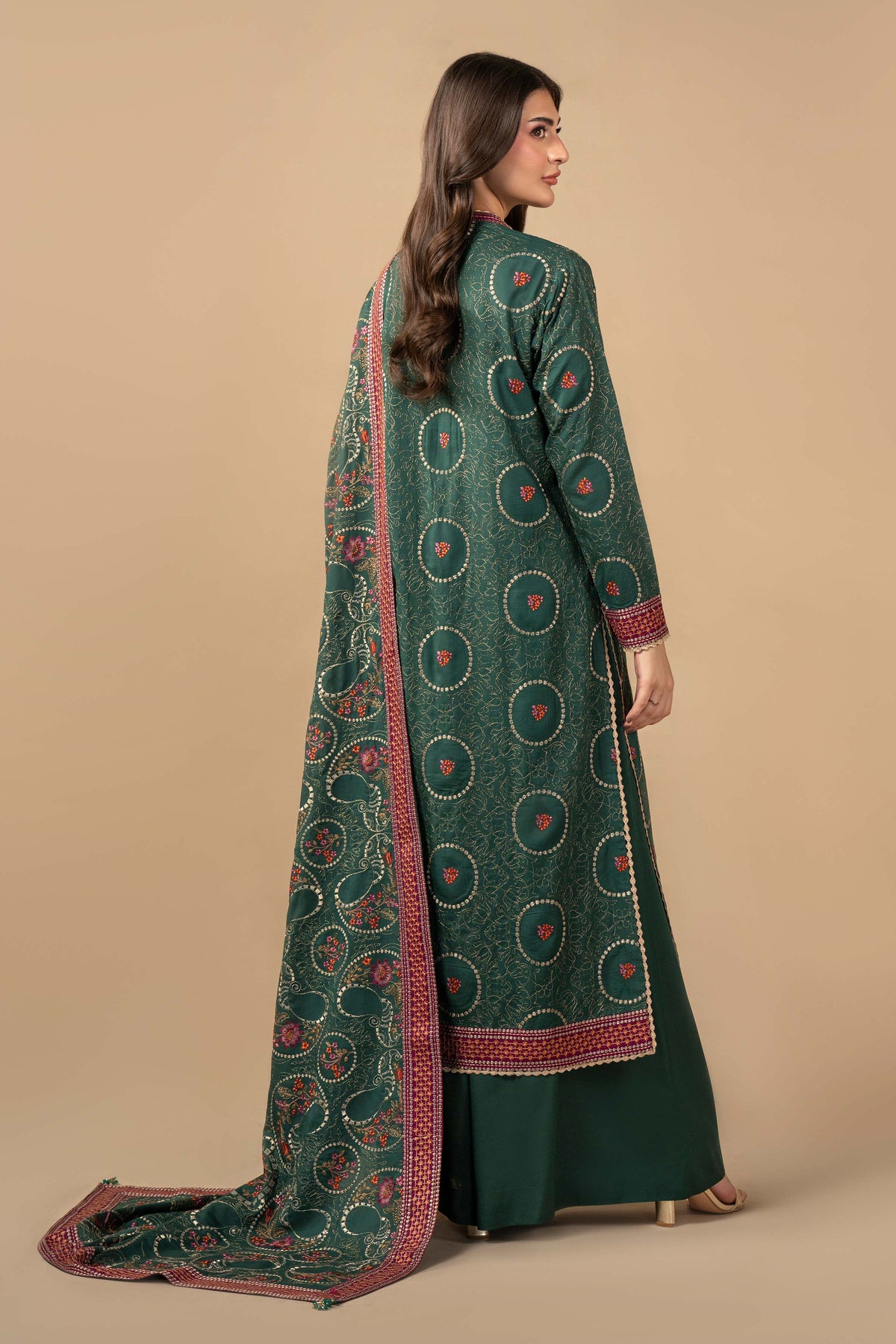 RAW SILK | EMBROIDERED