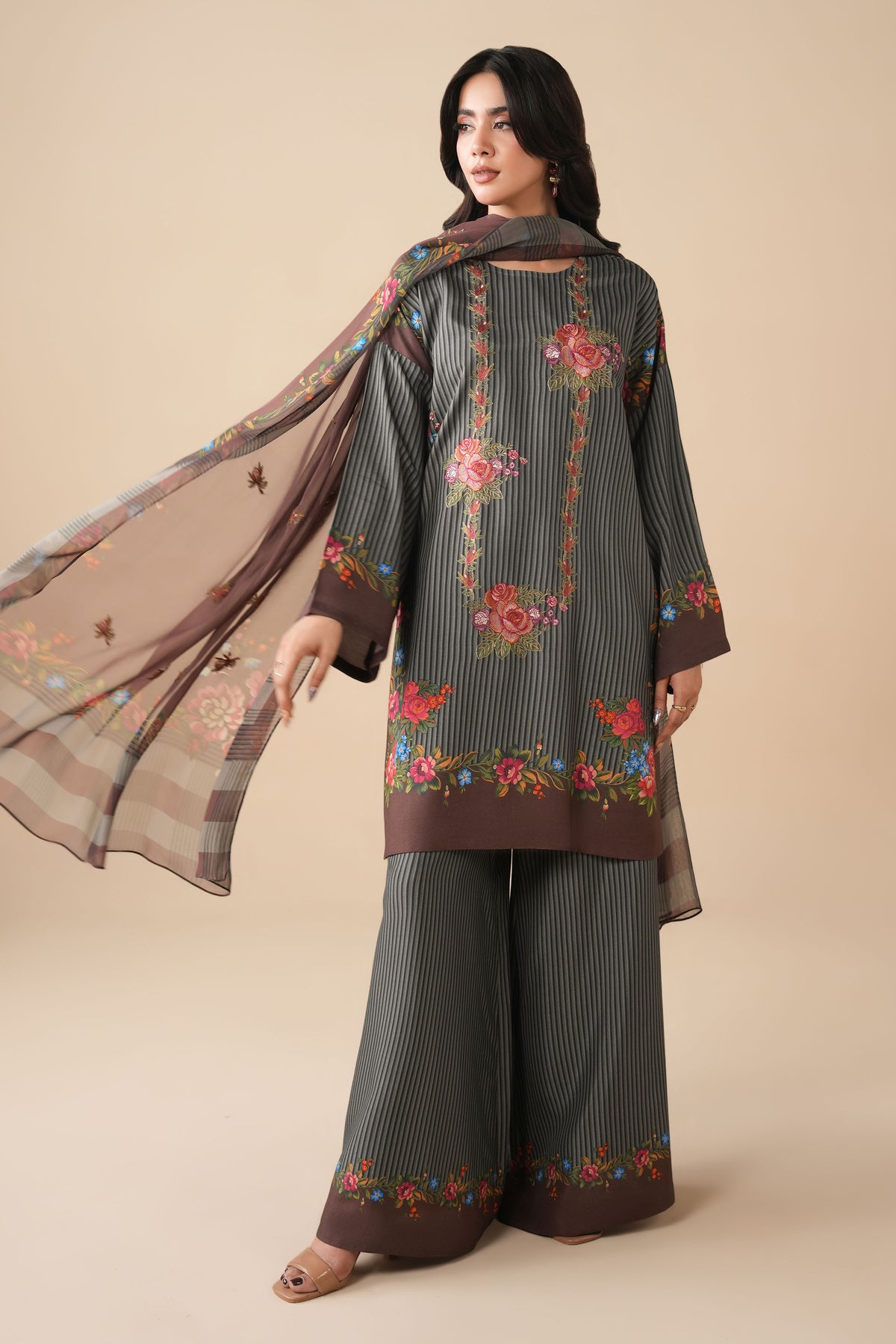 OAK SILK | EMBROIDERED KAYSERIA EXCLUSIVE WINTER-26