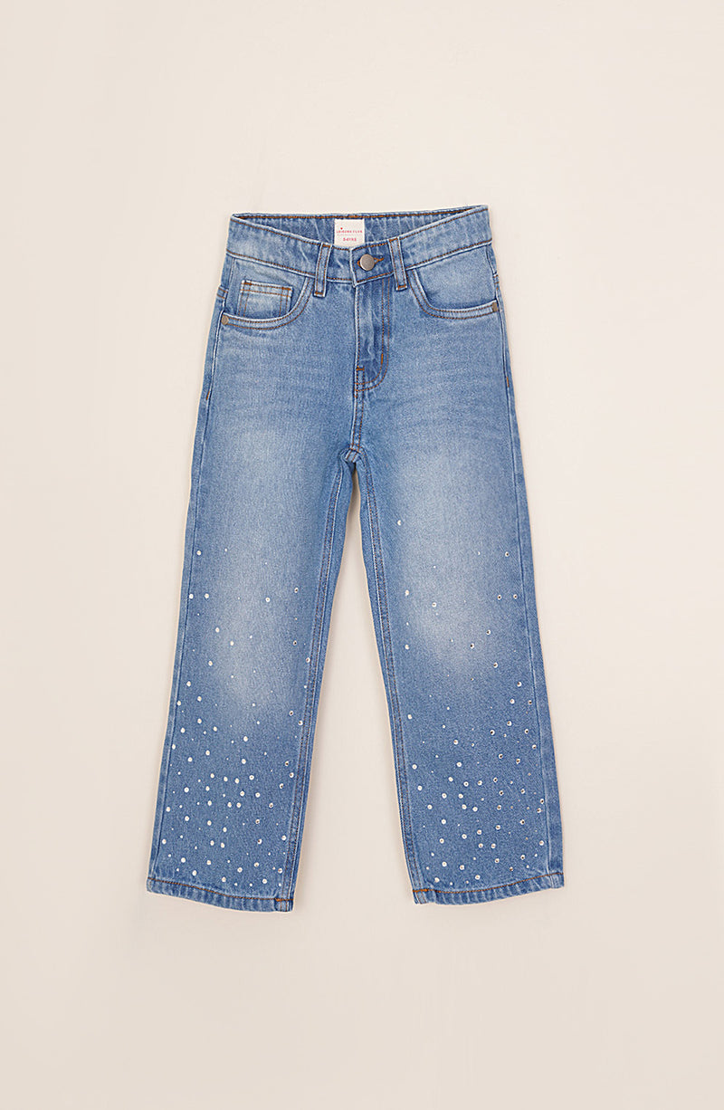 Girls Denim Pant - GD608425 - Shop Now at Leisure Club