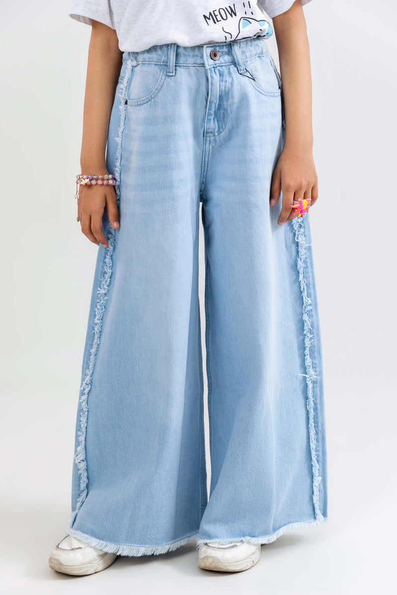 Flared Threaded Jeans - GDP714326A