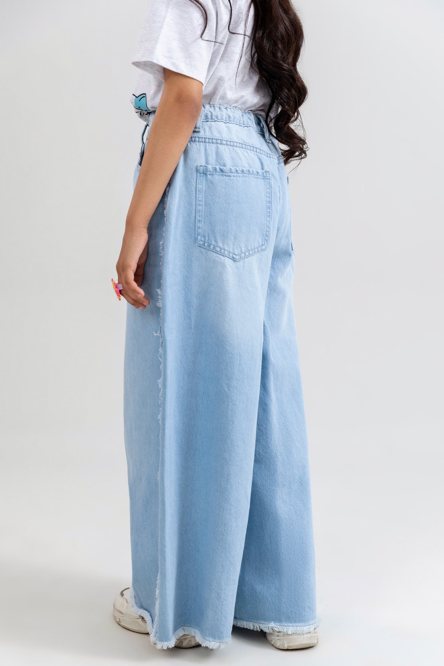 Flared Threaded Jeans - GDP714326A