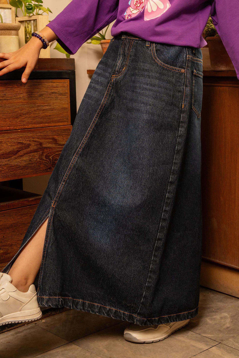 Girls Denim Skirt - GDSK592426