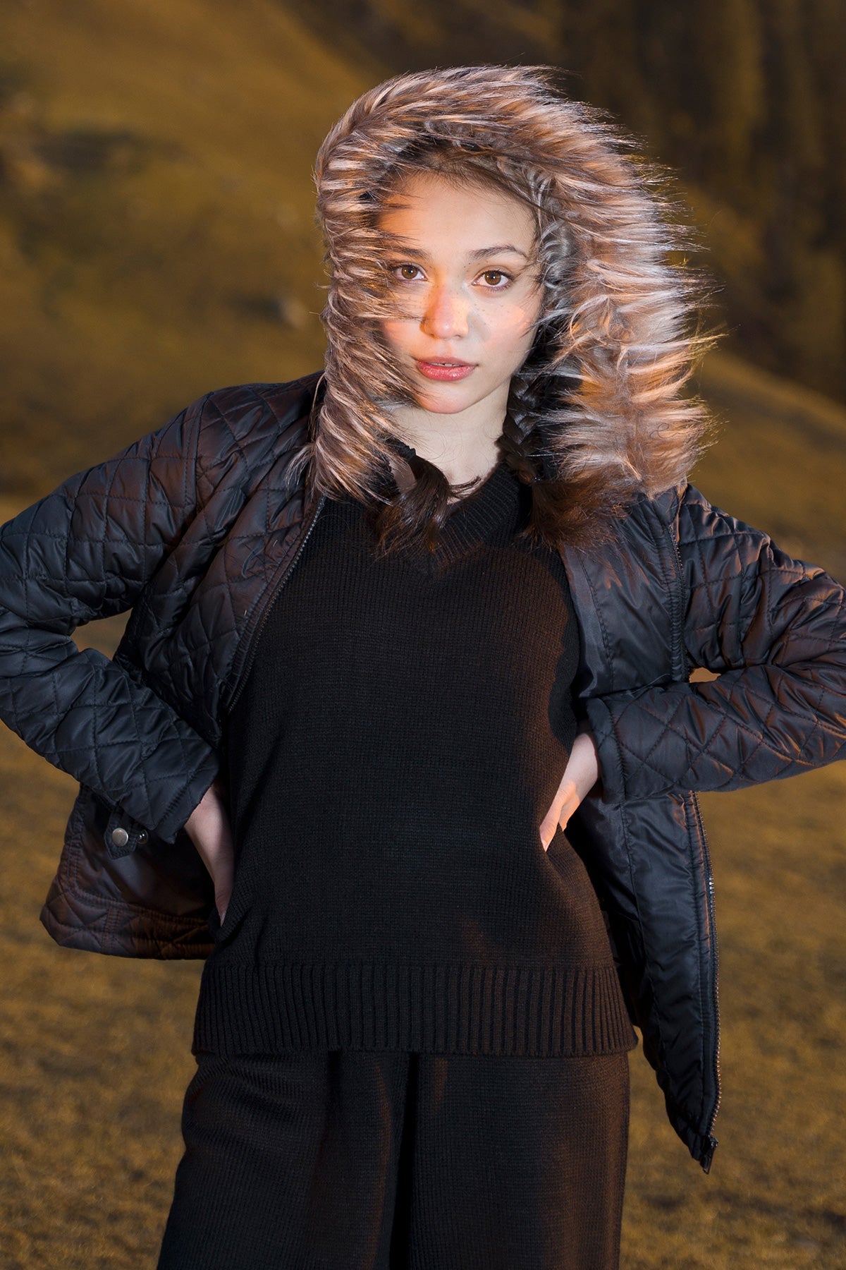 Diamond Qulited Puffer Jacket - GJ604424 - Shop Now at Leisure Club