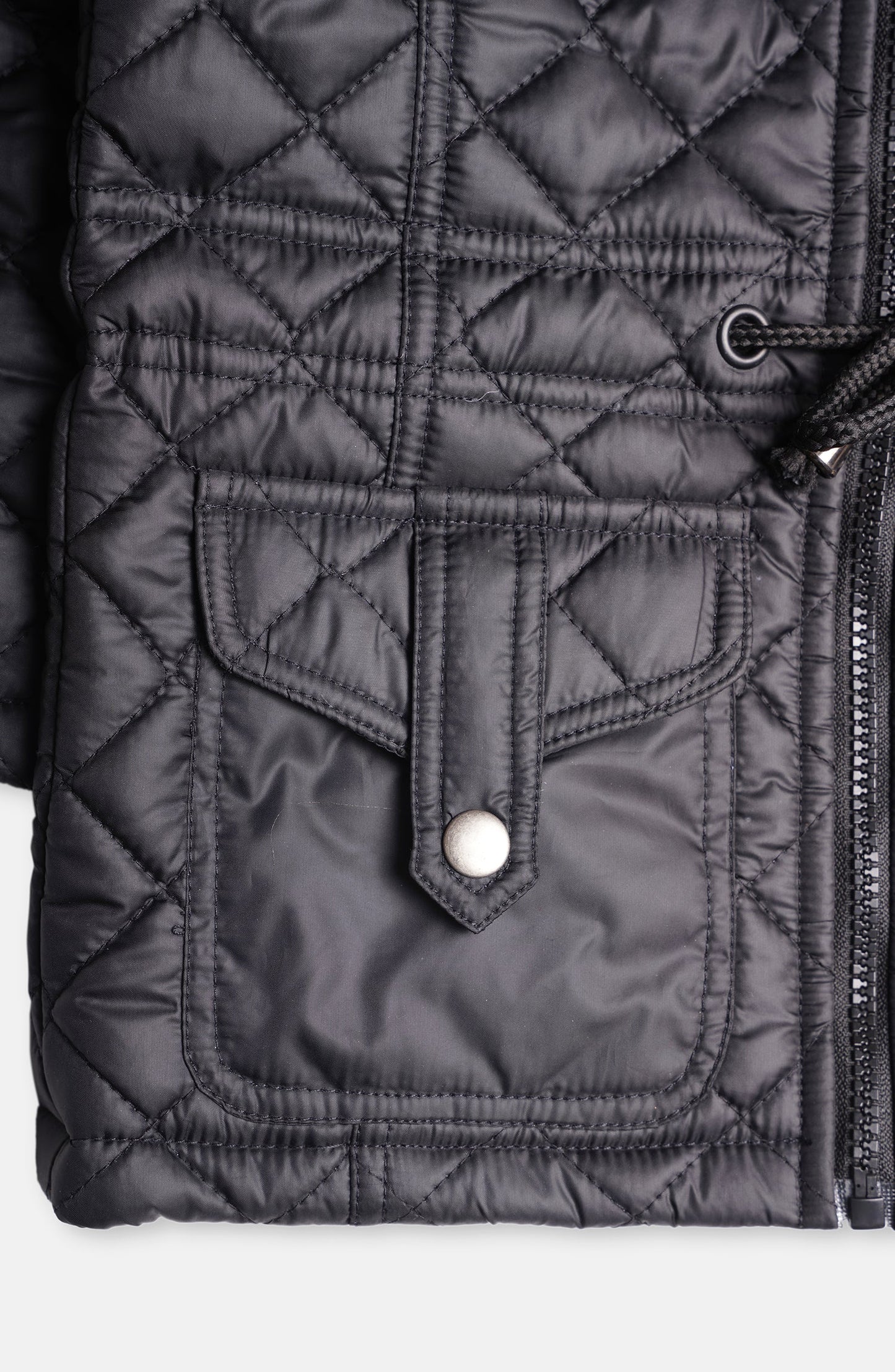 Diamond Qulited Puffer Jacket - GJ604424 - Shop Now at Leisure Club