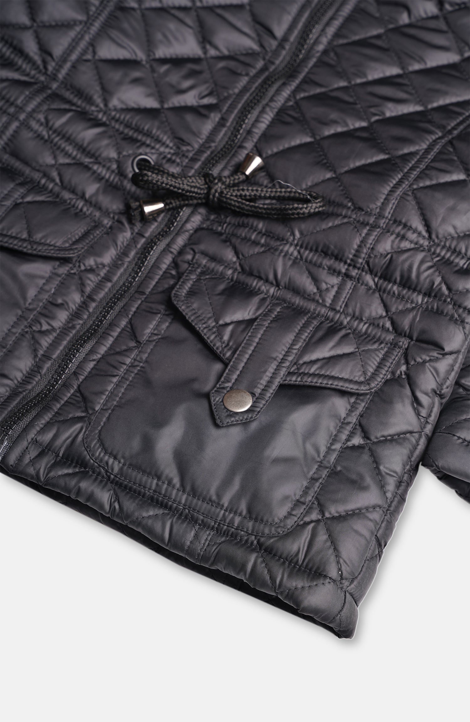 Diamond Qulited Puffer Jacket - GJ604424 - Shop Now at Leisure Club