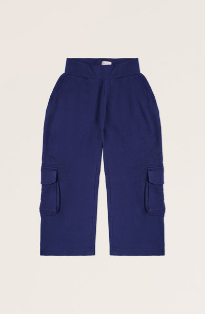 Girl Cargo Pants With Ruched Hems