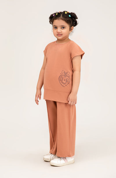 Girl Shirt And Shorts Co-Ord