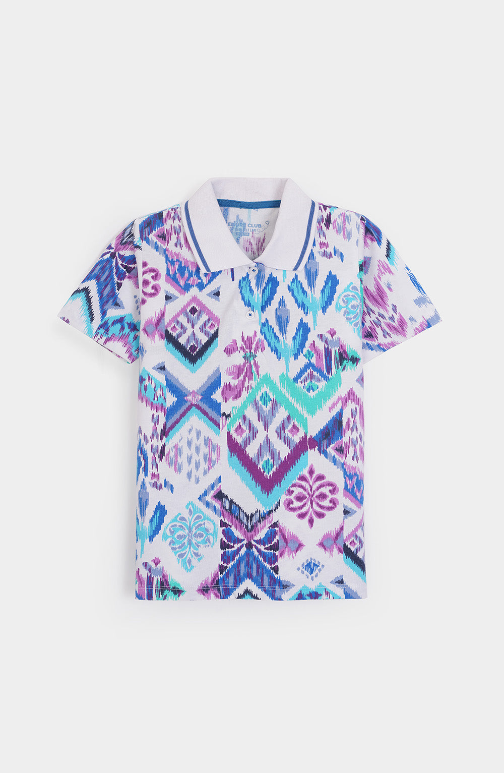 Printed Polo - GKP760325 - Shop Now at Leisure Club