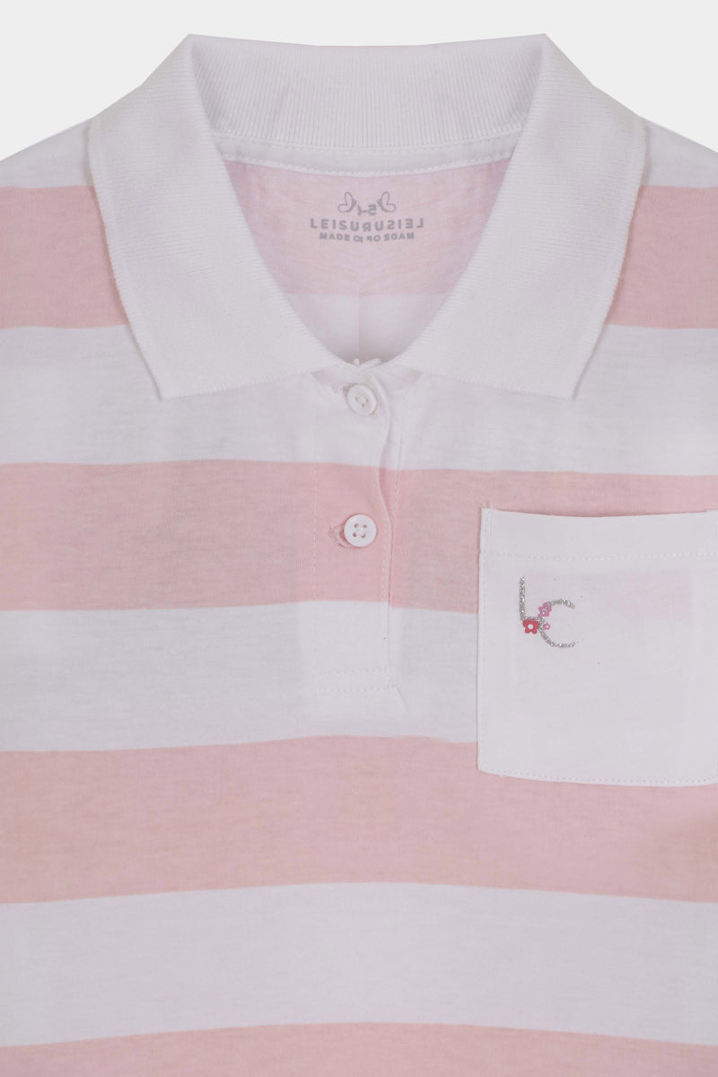 Girls Printed Polo- GKT705326
