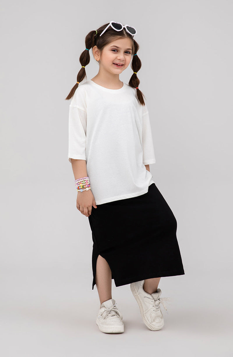 Girl Basic T-Shirt - GKT700125 - Shop Now at Leisure Club