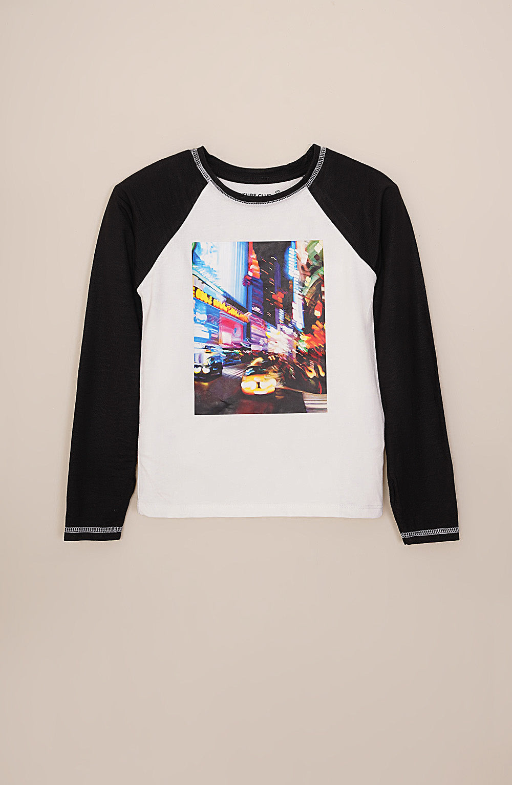 Raglan Sleeve Crew-Neck - GKT712325 - Shop Now at Leisure Club