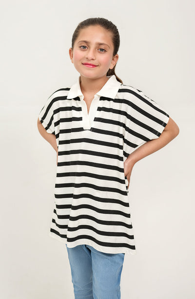 Girl Boxy Polo