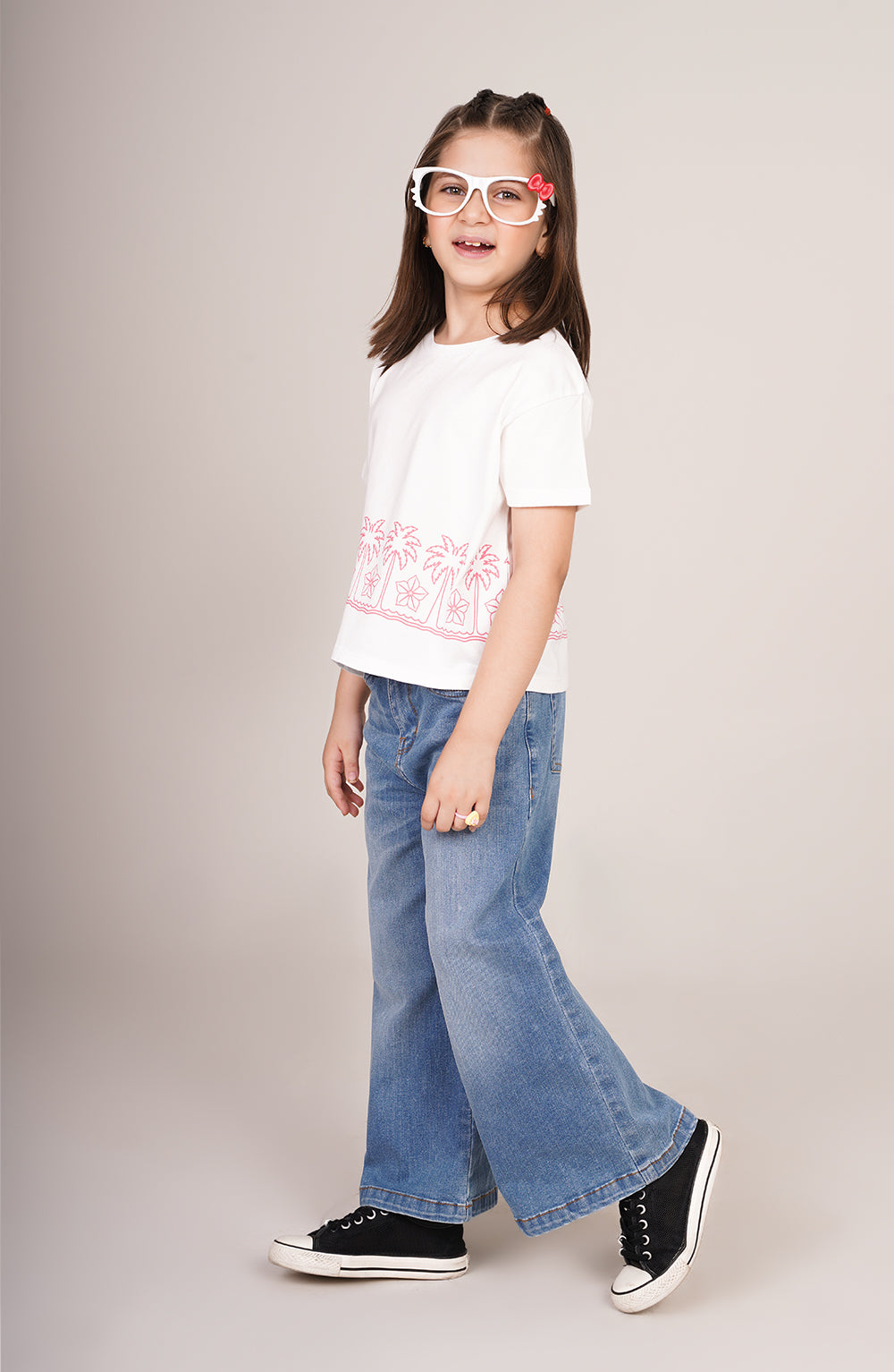 Girls Printed Tee