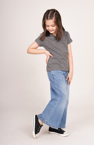 Girls Basic Tee - GKT768325 - Shop Now at Leisure Club