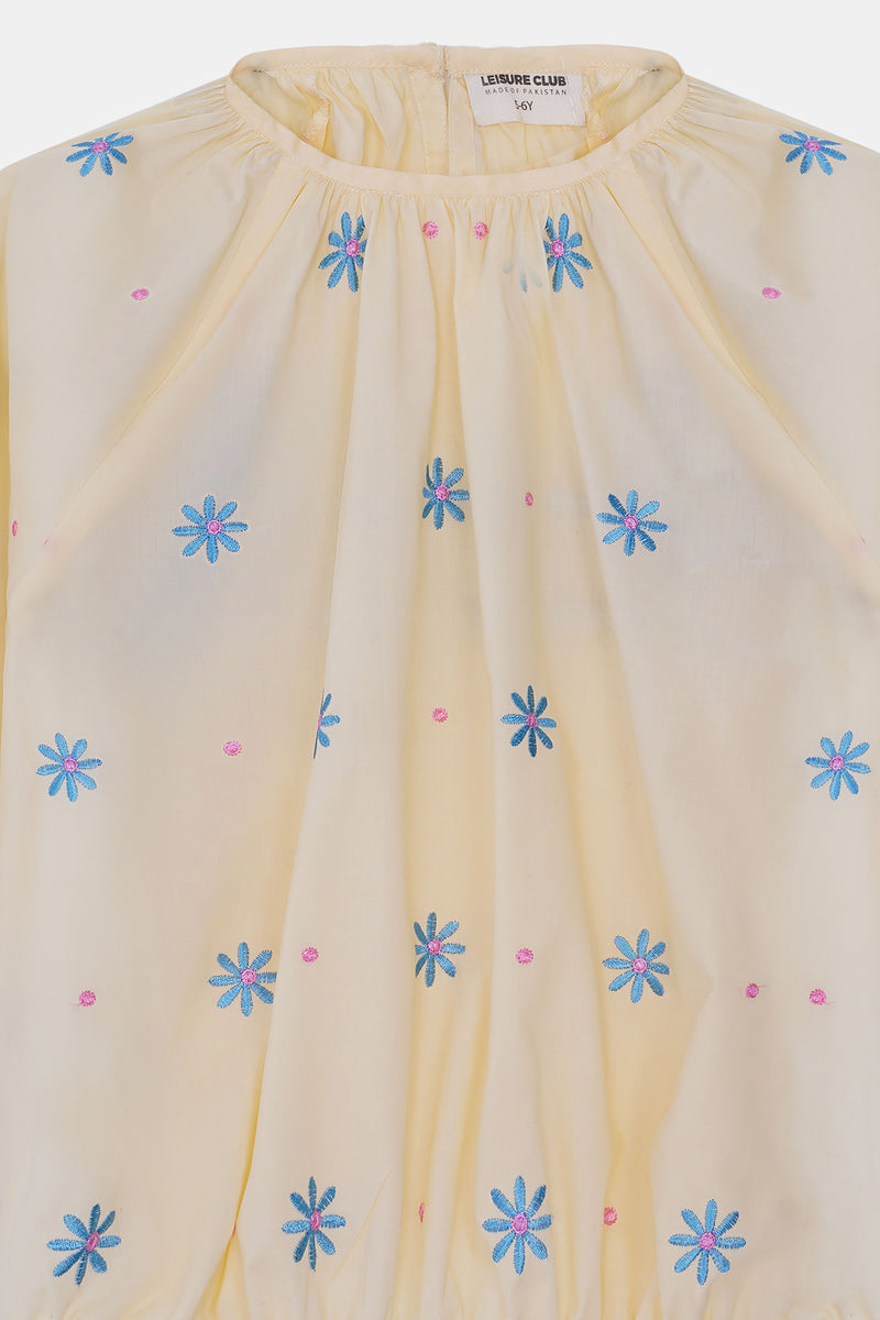 Girls Embroidered Shirt - GWBL-477426