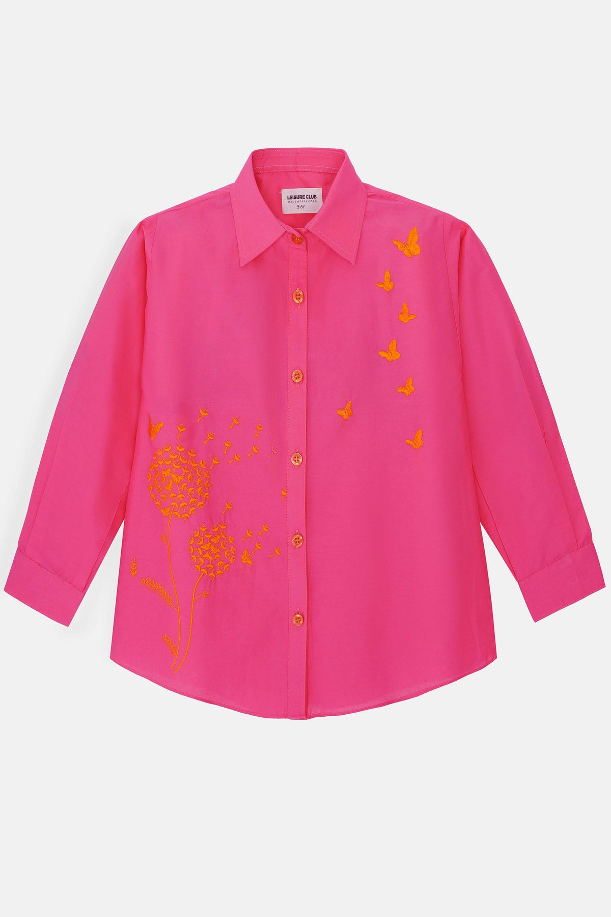 Girls Embroidered Shirt - GWBL-478426