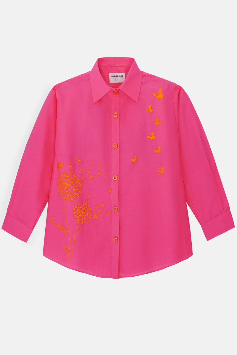 Girls Embroidered Shirt - GWBL-478426