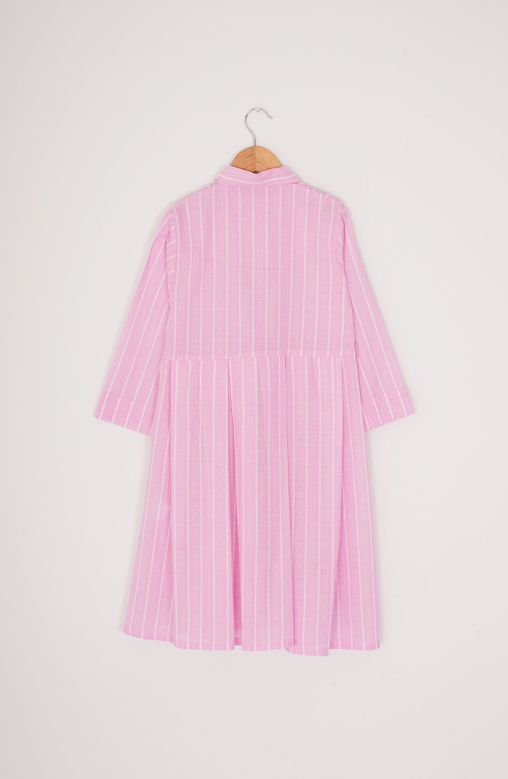 Girl Ankle Length Collar Shirt