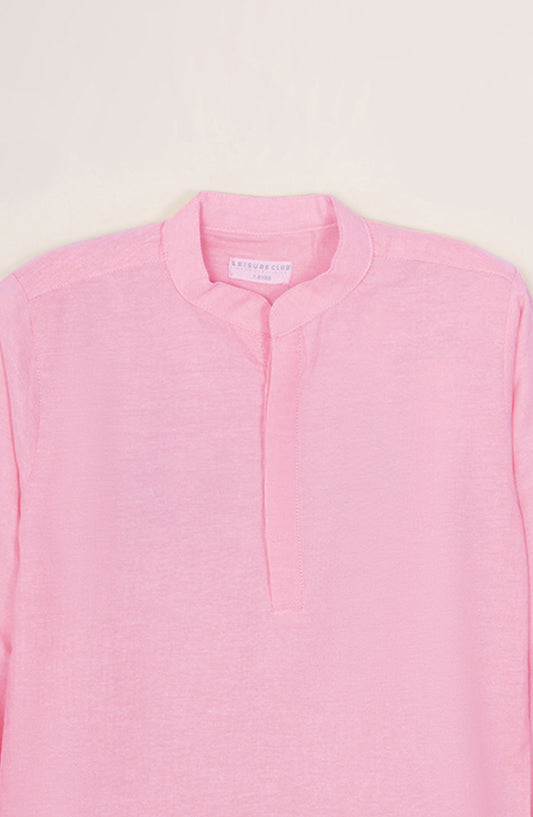 Girls Boxy Button Down