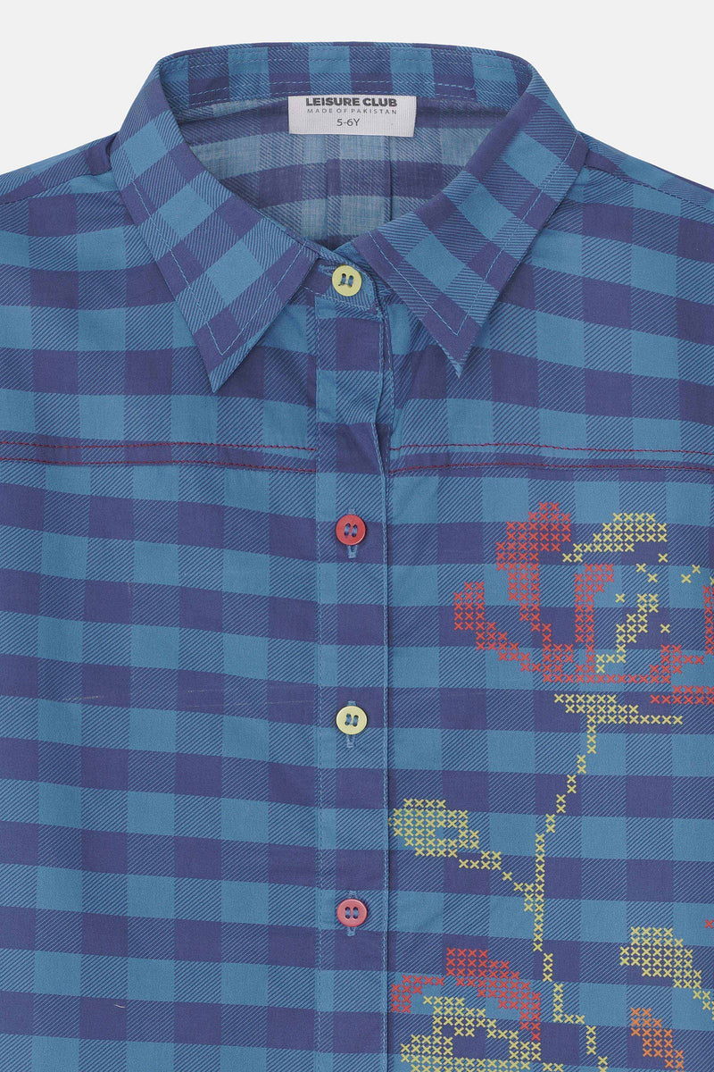 Girls Printed Shirt - GWTU-680426