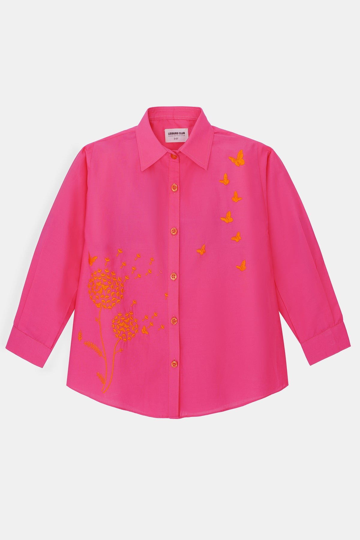 Girls Embroidered Shirt - GWBL-478426 LC BOYS FALL-26