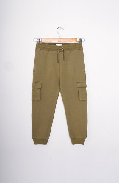 Olive Cargo Trouser - IBKT604424 - Shop Now at Leisure Club