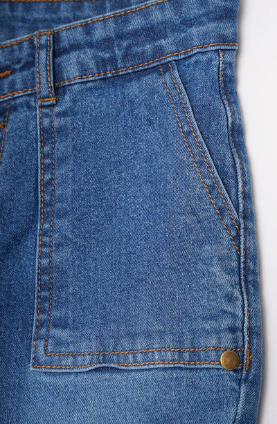 Straight Denim Pant - GDJ603424 - Shop Now at Leisure Club