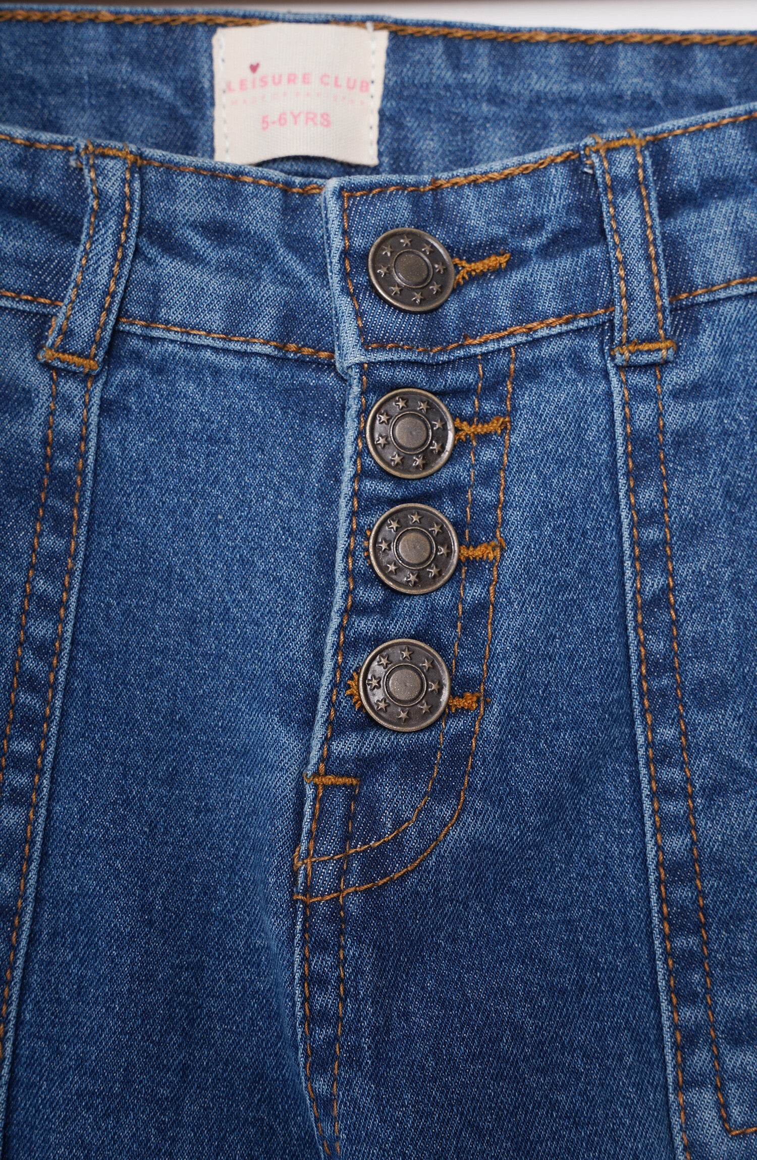 Straight Denim Pant - GDJ603424 - Shop Now at Leisure Club