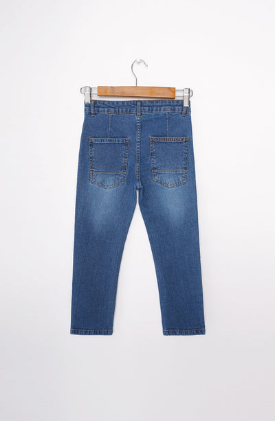 Straight Denim Pant - GDJ603424 - Shop Now at Leisure Club