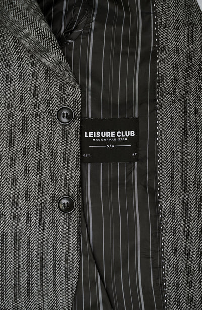 Herring Bone Single Breasted B - BCO603A424 - Shop Now at Leisure Club