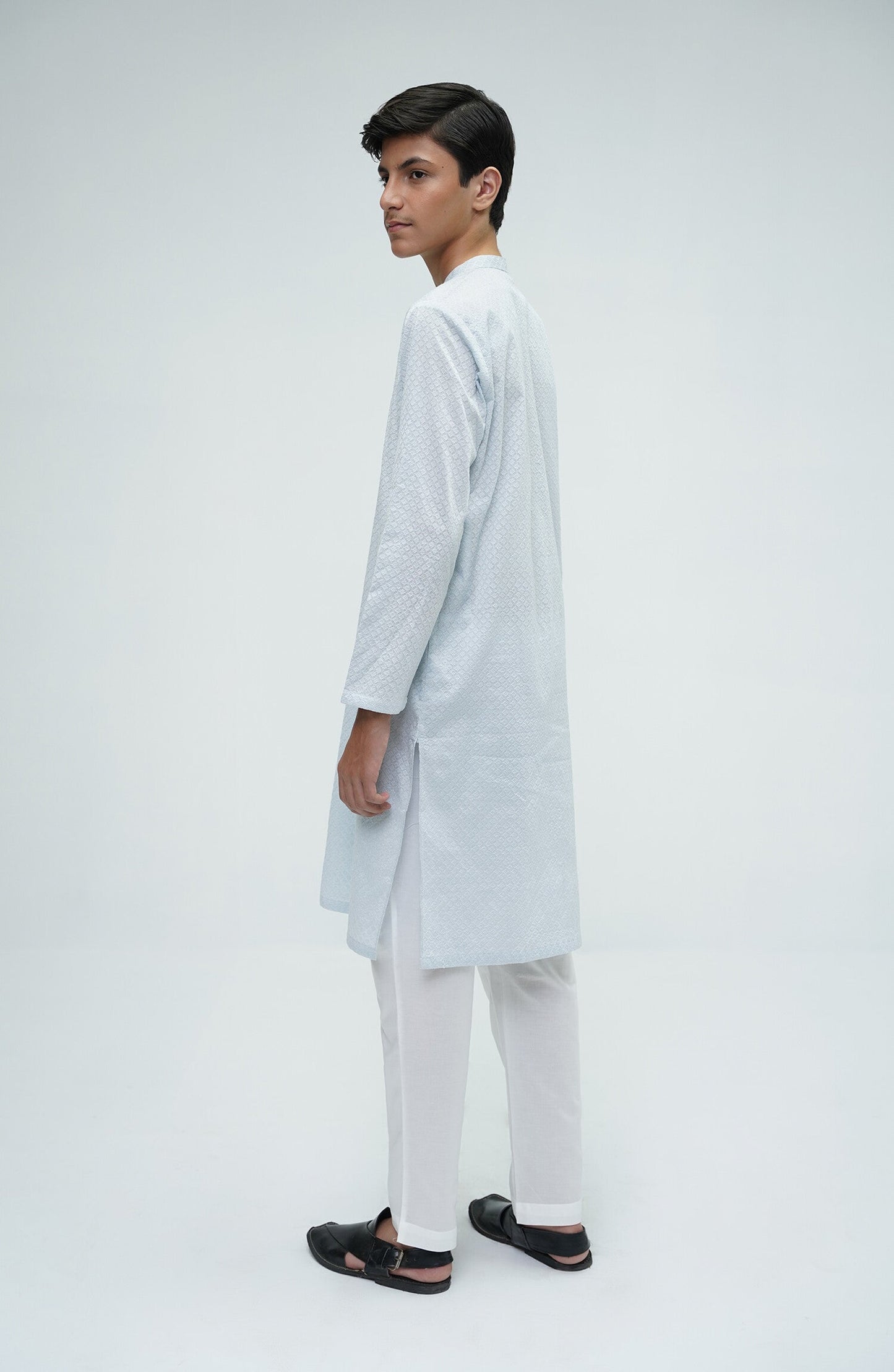 Boys Shiffili Embroidered Kurta - SBK706124 - Shop Now at Leisure Club
