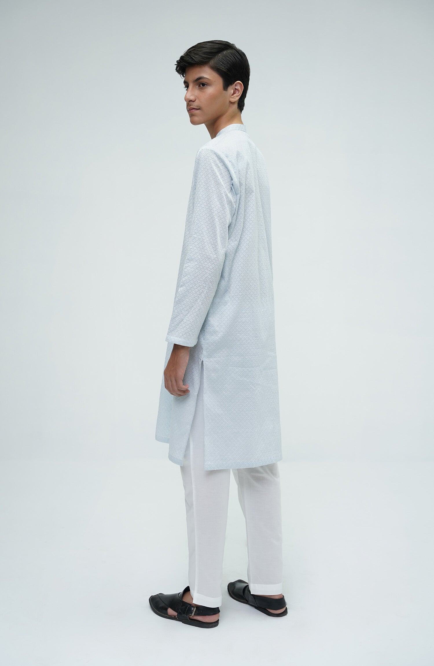 Boys Shiffili Embroidered Kurta - SBK706124 - Shop Now at Leisure Club