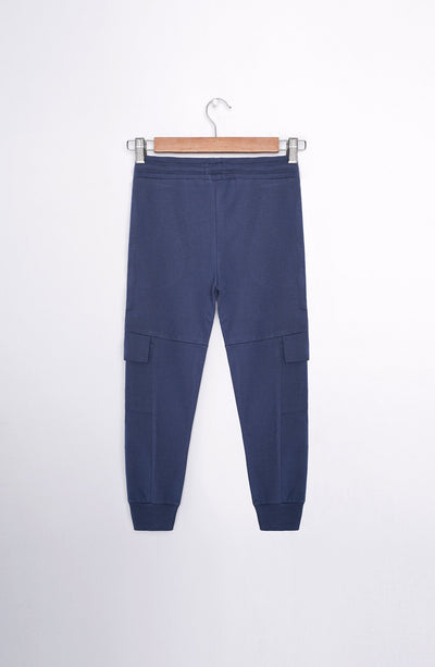 Blue Cargo Trouser - BKT608524 - Shop Now at Leisure Club