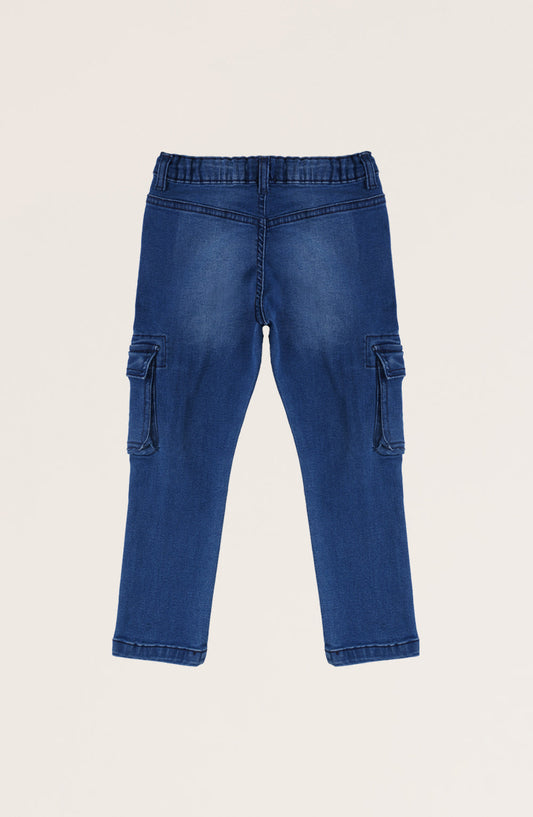 Boys Cargo Denim